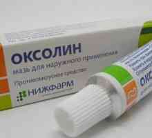 Як примененять оксолінову мазь