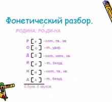 Як зробити звуковий аналіз слова