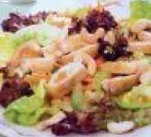 Салат з курки з селерою і горішками