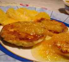 Сирники з апельсиновим сиропом