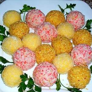 Як приготувати кульки з крабових паличок