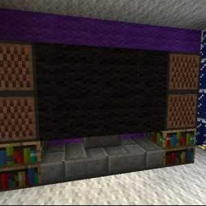 Як в грі minecraft зробити телевізор?