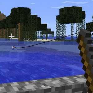Як в грі minecraft зробити вудку