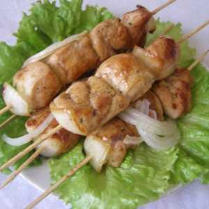 Курячий шашлик