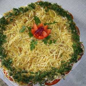 Салат "блондинка"